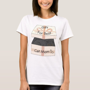 Gift for Cat Mum Women`s T-Shirt