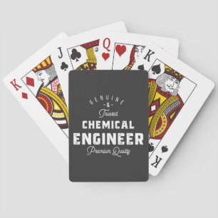 Gift for Chemical Engineer Playing Cards