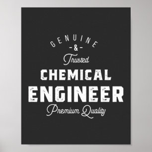 Gift for Chemical Engineer Poster