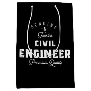 Gift for Civil Engineer Medium Gift Bag