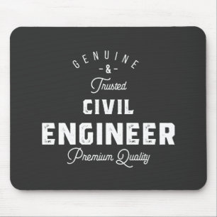 Gift for Civil Engineer Mouse Mat