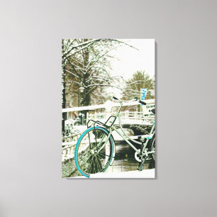 Gift for cycling lover canvas print