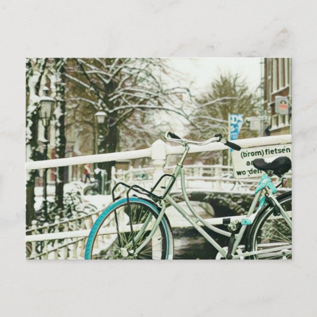 Gift for cycling lover postcard (Front)