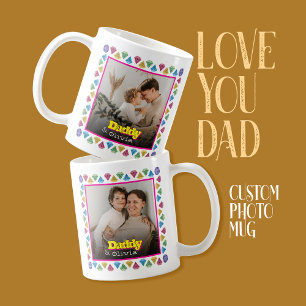 Gift for Dad – Custom Photo Keepsake Featuring Kid Coffee Mug