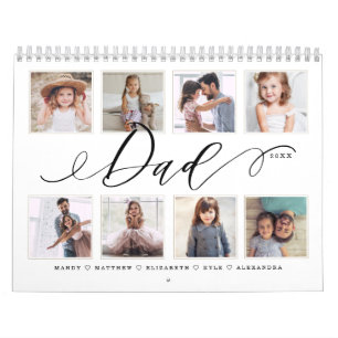 Gift for Dad   Family Memories Photo Calendar