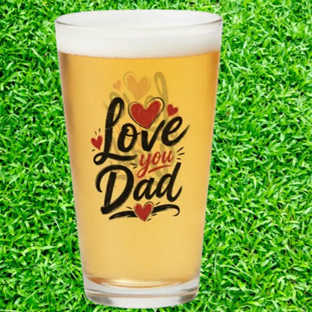  Gift for Dad  Glass (Father's Day Beer Glass)