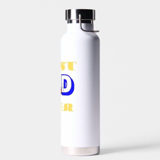 Gift for Dad Water Bottle (Left)
