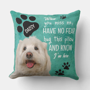 Gift for dog lover - Custom Memorial pillow