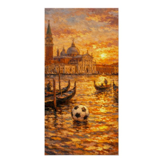 Gift for England Football Fans Poster (Front)