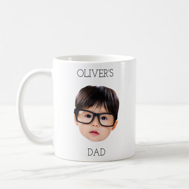Gift for Family Christmas Father's Day New Parents Coffee Mug (Left)
