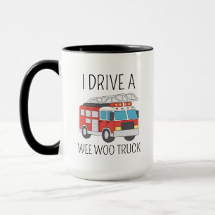 Gift For Firefighter, Fire Engine, Fire Fighter Gi Mug