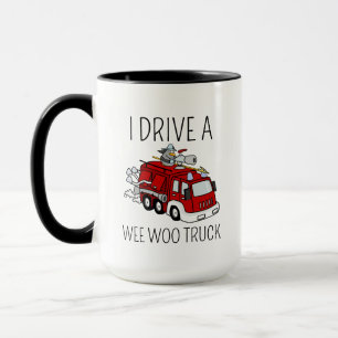 Gift For Firefighter, Fire Engine, Fire Fighter Gi Mug