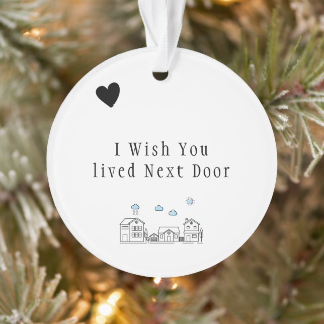 Gift for Friend Friendship Gift Keepsake Gift DOOR Ornament (Tree)
