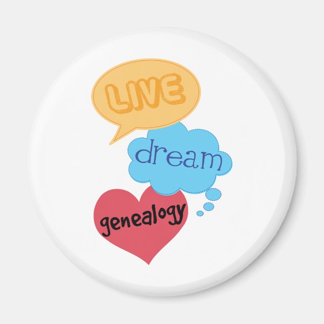 Gift for Genealogist Magnet (Front)