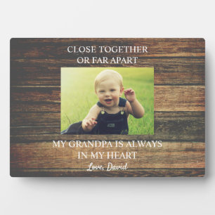 Gift for Grandpa Long Distance Grandfather Love Plaque
