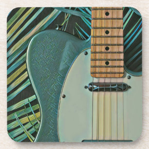 Gift for guitarist boyfriend coaster
