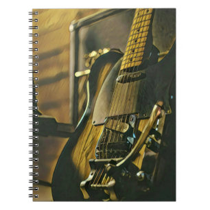 Gift for guitarist boyfriend notebook