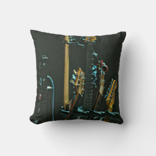 Gift for guitarist friend cushion