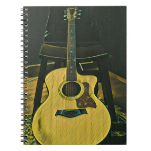 Gift for guitarist friend notebook