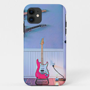 Gift for guitarist husband iPhone 11 case