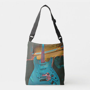 Gift for guitarist husband crossbody bag