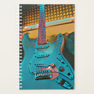 Gift for guitarist husband planner