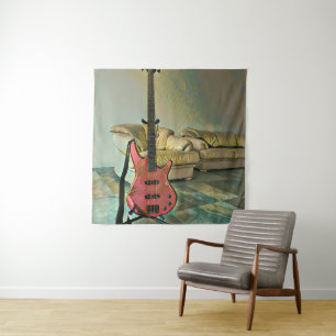 Gift for guitarists tapestry