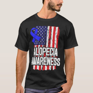 Gift for Hair Loss Patients Spot Baldness Awarenes T-Shirt