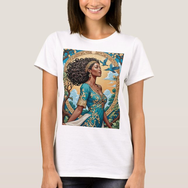 Gift for Her Royal Elegance T-Shirt (Front)
