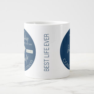 Gift for JW elders personalised name, congregation Large Coffee Mug