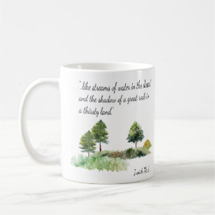 Gift for JW elders personalised name  isaiah 32:2 Coffee Mug