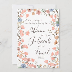 Gift for JW Elders Wife Card