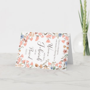 Gift for JW Elders Wife Card