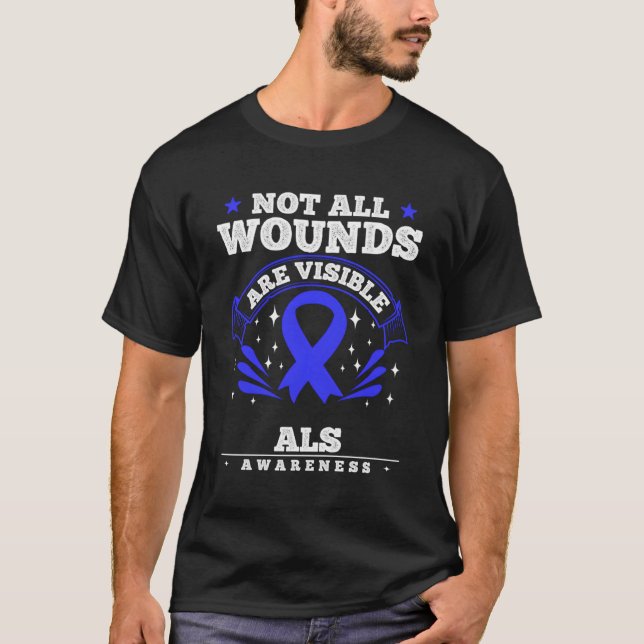 Gift For Lou Gehrig'S Disease Patients Als Survivo T-Shirt (Front)