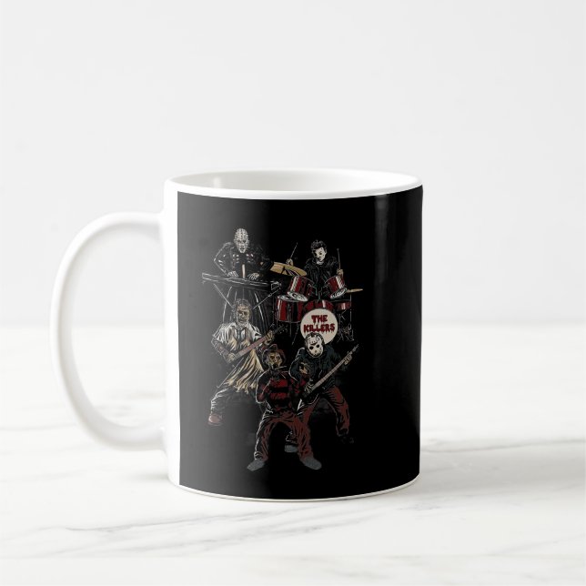 Gift For Men Band Death Metal Halloween Funny Coffee Mug (Left)