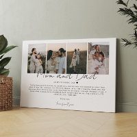 Gift for Mom And Dad On My Wedding Day for Parents