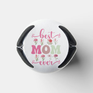 gift for mom, best mom ever,floral panza can cooler