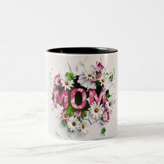 Gift for Mom for Mother's Day or Birthday Gift Two-Tone Coffee Mug