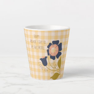 Gift For Mom,Happy Mother's Day to My Role Model Latte Mug