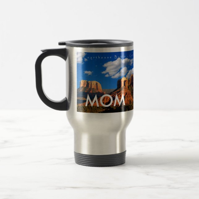 Gift for MOM - Sedona Travel Mug (Left)