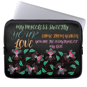 GIFT FOR MOM, SISTER, DAUGHTER, FRIEND, GIRLFRIEND LAPTOP SLEEVE
