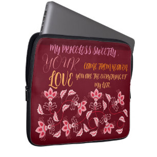 GIFT FOR MOM, SISTER, DAUGHTER, FRIEND, GIRLFRIEND LAPTOP SLEEVE