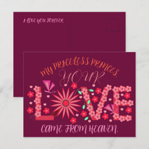 GIFT FOR MOM, SISTER, DAUGHTER, FRIEND, GIRLFRIEND POSTCARD