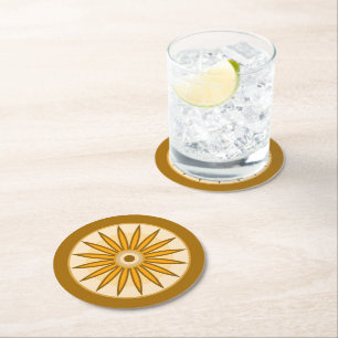 GIFT FOR MOM, SISTER, DAUGHTER, FRIEND, girlfriend Round Paper Coaster