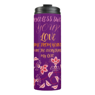 GIFT FOR MOM, SISTER, DAUGHTER, FRIEND, GIRLFRIEND THERMAL TUMBLER