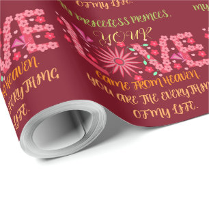 GIFT FOR MOM, SISTER, DAUGHTER, FRIEND, GIRLFRIEND WRAPPING PAPER