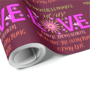 GIFT FOR MOM, SISTER, DAUGHTER, FRIEND, GIRLFRIEND WRAPPING PAPER