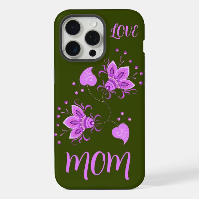 GIFT FOR MOTHER'S DAY iPhone CASE (Back)