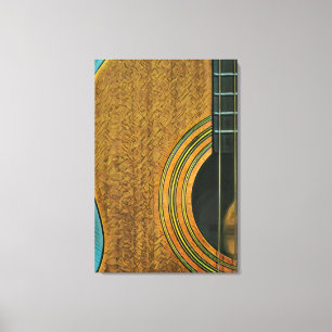 Gift for musician guitarist canvas print