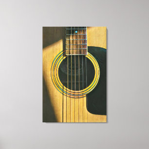 Gift for musician guitarist canvas print
